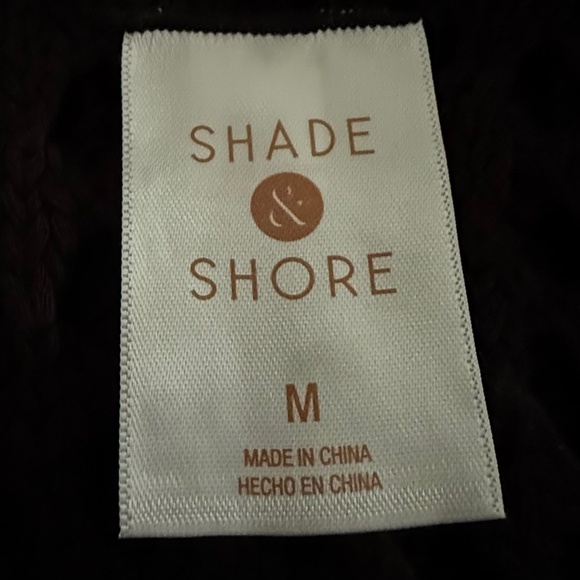 Shade & Shore Crochet Beach Coverup Size M - Picture 7 of 8